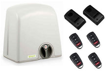 Φόρτωση εικόνας στο εργαλείο προβολής Συλλογής, Σετ μηχανισμού συρόμενης πόρτας PROTECO Strike-5 με πινακοδέκτη, 4 τηλεχειριστήρια και φωτοκύτταρα ενσύρματα