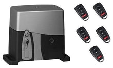 Φόρτωση εικόνας στο εργαλείο προβολής Συλλογής, Σετ μηχανισμού συρόμενης πόρτας VDS SL1000-OIL με ενσωματωμένο πινακοδέκτη και 5 τηλεχειριστήρια