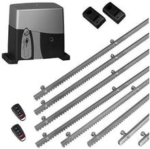 Φόρτωση εικόνας στο εργαλείο προβολής Συλλογής, Σετ μοτέρ συρόμενης γκαραζόπορτας VDS SL1600-OIL με δύο τηλεχειριστήρια, φωτοκύτταρα ενσύρματα και  8m μεταλλική κρεμαγιέρα