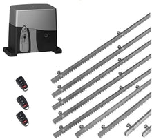 Φόρτωση εικόνας στο εργαλείο προβολής Συλλογής, Σετ μοτέρ συρόμενης γκαραζόπορτας VDS SL1600-OIL με 3 τηλεχειριστήρια και 9m μεταλλική κρεμαγιέρα