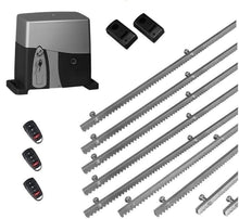 Φόρτωση εικόνας στο εργαλείο προβολής Συλλογής, Σετ μοτέρ συρόμενης γκαραζόπορτας VDS SL1600-OIL με 3 τηλεχειριστήρια, φωτοκύτταρα ενσύρματα και 9m μεταλλική κρεμαγιέρα