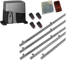 Φόρτωση εικόνας στο εργαλείο προβολής Συλλογής, Σετ μοτέρ συρόμενης γκαραζόπορτας VDS SL1600-OIL με 4 τηλεχειριστήρια, φωτοκύτταρα ασύρματα και 5m μεταλλική κρεμαγιέρα