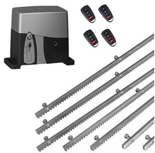 Φόρτωση εικόνας στο εργαλείο προβολής Συλλογής, Σετ μοτέρ συρόμενης γκαραζόπορτας VDS SL1600-OIL με 4 τηλεχειριστήρια και 7m μεταλλική κρεμαγιέρα