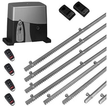 Φόρτωση εικόνας στο εργαλείο προβολής Συλλογής,  Σετ μοτέρ συρόμενης γκαραζόπορτας VDS SL1600-OIL με 4 τηλεχειριστήρια, φωτοκύτταρα ενσύρματα και 8m μεταλλική κρεμαγιέρα