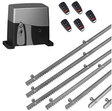 Φόρτωση εικόνας στο εργαλείο προβολής Συλλογής, Σετ μοτέρ συρόμενης γκαραζόπορτας VDS SL1600-OIL με 5 τηλεχειριστήρια και 7m μεταλλική κρεμαγιέρα