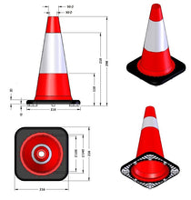 Φόρτωση εικόνας στο εργαλείο προβολής Συλλογής, Διαστάσεις Ελαστικού κώνου για πάρκινγκ 30cm PARK-DH-TC-30