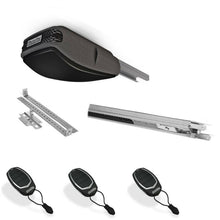 Φόρτωση εικόνας στο εργαλείο προβολής Συλλογής, Σετ μηχανισμού γκαραζόπορτας οροφής Motorline Evo 100 με 3 τηλεχειριστήρια