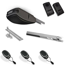 Φόρτωση εικόνας στο εργαλείο προβολής Συλλογής, Σετ μηχανισμού γκαραζόπορτας οροφής Motorline Evo 100 με 3 τηλεχειριστήρια και φωτοκύτταρα ενσύρματα