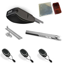 Φόρτωση εικόνας στο εργαλείο προβολής Συλλογής, Σετ μηχανισμού γκαραζόπορτας οροφής Motorline Evo 100 με 3 τηλεχειριστήρια και φωτοκύτταρα ασύρματα