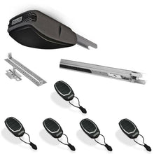 Φόρτωση εικόνας στο εργαλείο προβολής Συλλογής, Σετ μηχανισμού γκαραζόπορτας οροφής Motorline Evo 100 με 5 τηλεχειριστήρια