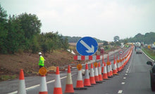 Φόρτωση εικόνας στο εργαλείο προβολής Συλλογής, Εφαρμογή Πλαστικού κώνου δρόμου 100 cm με βαριά βάση PARK-DH-PE-3