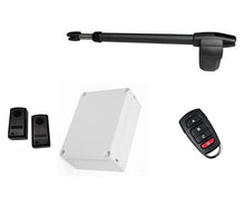 Φόρτωση εικόνας στο εργαλείο προβολής Συλλογής, Σετ μηχανισμού ανοιγόμενης μονόφυλλης γκαραζόπορτας LINCE 400 με 1 τηλεχειριστήριο και κλασσικά φωτοκύτταρα