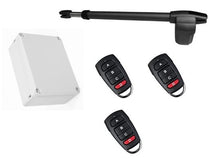 Φόρτωση εικόνας στο εργαλείο προβολής Συλλογής, Μηχανισμός ανοιγόμενης πόρτας μονόφυλλης (δεξί) LINCE 400 με πινακοδέκτη και 3 τηλεχειριστήρια