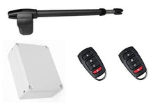 Φόρτωση εικόνας στο εργαλείο προβολής Συλλογής, Μηχανισμός ανοιγόμενης πόρτας μονόφυλλης (αριστερό) LINCE 400 με πινακοδέκτη και 2 τηλεχειριστήρια