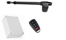 Φόρτωση εικόνας στο εργαλείο προβολής Συλλογής, Μηχανισμός ανοιγόμενης πόρτας μονόφυλλης (δεξί) LINCE 600 με πινακοδέκτη και 1 τηλεχειριστήριο