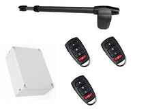 Φόρτωση εικόνας στο εργαλείο προβολής Συλλογής, Σετ μηχανισμού ανοιγόμενης γκαραζόπορτας LINCE 600 μονόφυλλο με πίνακα και τρία τηλεχειριστήρια