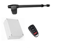 Φόρτωση εικόνας στο εργαλείο προβολής Συλλογής, Σετ μηχανισμού ανοιγόμενης γκαραζόπορτας LINCE 600 μονόφυλλο με πίνακα και ένα τηλεχειριστήριο