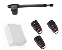 Φόρτωση εικόνας στο εργαλείο προβολής Συλλογής, Μηχανισμός ανοιγόμενης πόρτας μονόφυλλης (αριστερό) LINCE 600 με πινακοδέκτη και 3 τηλεχειριστήρια