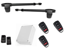 Φόρτωση εικόνας στο εργαλείο προβολής Συλλογής, Σετ μηχανισμού ανοιγόμενης γκαραζόπορτας LINCE 600 με πίνακα, φωτοκύτταρα ενσύρματα και τρία τηλεχειριστήρια