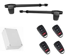 Φόρτωση εικόνας στο εργαλείο προβολής Συλλογής, Μηχανισμός ανοιγόμενης πόρτας δίφυλλης (αριστερό & δεξί) LINCE 600 με πινακοδέκτη και 4 τηλεχειριστήρια