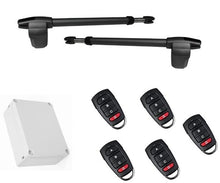 Φόρτωση εικόνας στο εργαλείο προβολής Συλλογής, Μηχανισμός ανοιγόμενης πόρτας δίφυλλης (αριστερό & δεξί) LINCE 600 με πινακοδέκτη και 5 τηλεχειριστήρια