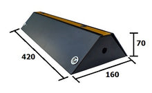 Φόρτωση εικόνας στο εργαλείο προβολής Συλλογής, Διαστάσεις μεταλλικού στοπ τροχών για πάρκινγκ χαμηλού προφίλ PARK-SWS-42