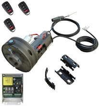 Φόρτωση εικόνας στο εργαλείο προβολής Συλλογής, Κεντρικό μοτέρ ρολού PUJOL WINNER PRO V3 600/200 EF με πινακοδέκτη και 3 τηλεχειριστήρια