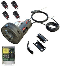 Φόρτωση εικόνας στο εργαλείο προβολής Συλλογής, Κεντρικό μοτέρ ρολού PUJOL WINNER PRO V3 600/200 EF με πινακοδέκτη και 4 τηλεχειριστήρια