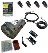 Φόρτωση εικόνας στο εργαλείο προβολής Συλλογής, Κεντρικό μοτέρ ρολού PUJOL WINNER PRO V3 600/200 EF με πινακοδέκτη, 4 τηλεχειριστήρια και φωτοκύτταρα με ανακλαστήρα