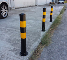 Φόρτωση εικόνας στο εργαλείο προβολής Συλλογής, Μεταλλικό κολωνάκι Φ76 x 600 mm σταθερό με κώνο PARK-SBF-76K_Εφαρμογή1