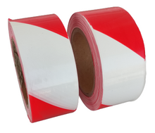 Φόρτωση εικόνας στο εργαλείο προβολής Συλλογής, ταινίες σημάνσεως επικίνδυνων χώρωνκόκκινη  άσπρη