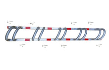Φόρτωση εικόνας στο εργαλείο προβολής Συλλογής, Μπάρα ΣτάθμευσηςΠοδηλάτων με 5 Θέσεις PARK-BBR5 κάτοψη

