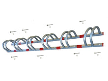 Φόρτωση εικόνας στο εργαλείο προβολής Συλλογής, Μπάρα Στάθμευσης Ποδηλάτων με 6 Θέσεις PARK-BBR6

