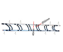 Φόρτωση εικόνας στο εργαλείο προβολής Συλλογής, Μπάρα Στάθμευσης Ποδηλάτων με 6 Θέσεις PARK-BBR6
