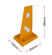 Φόρτωση εικόνας στο εργαλείο προβολής Συλλογής, Πλαστικός Διαχωριστής Κυκλοφορίας PARK-DH-302
