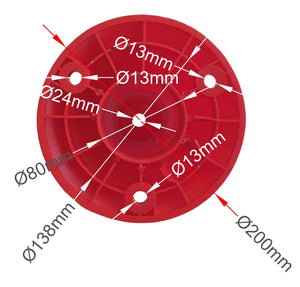 Πλαστικό Κολωνάκι Απλό 45cm PARK-DH-FP-1-45