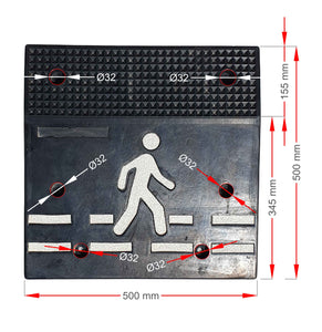 Ελαστική Pάμπα 7 cm Mεσαία PARK-DH-PC-E