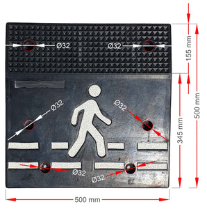 Ελαστική Pάμπα 7 cm Mεσαία PARK-DH-PC-E
