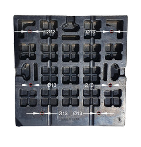 Ελαστική Pάμπα 7 cm Mεσαία PARK-DH-PC-E