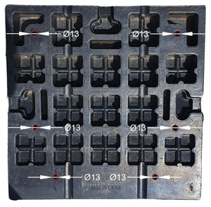 Ελαστική Pάμπα 7 cm Mεσαία PARK-DH-PC-E