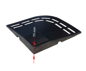 Ελαστική Rάμπα 7 cm Aκριανή PARK-DH-PC-R