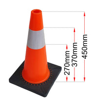 Φόρτωση εικόνας στο εργαλείο προβολής Συλλογής, Κώνος σήμανσης από pvc PARK-DH-TC-45
