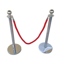 Φόρτωση εικόνας στο εργαλείο προβολής Συλλογής, Διαχωριστικά Κολονάκια με Υποδοχή για Κορδόνι (Σχοινί) SFL-100
