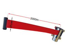 Φόρτωση εικόνας στο εργαλείο προβολής Συλλογής, Στήριγμα τοίχου οριοθέτησης με ιμάντα και αντίκρυσμα
