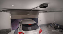 Φόρτωση εικόνας στο εργαλείο προβολής Συλλογής, Σετ με μηχανισμό γκαραζόπορτας οροφής Motorline Evo-100 τοποθετημένο σε κλειστό γκαράζ
