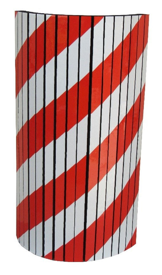 Αυτοκόλλητο αφρώδες προστατευτικό με εγκοπές και ανακλαστικές λωρίδες PARK-FSWP5025RW