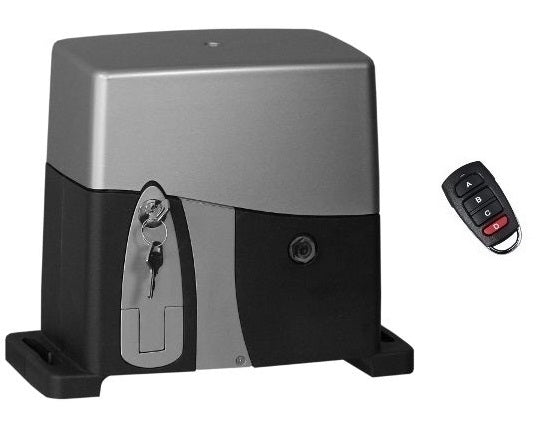 Σετ μηχανισμού συρόμενης πόρτας VDS SL1000-OIL με ενσωματωμένο πινακοδέκτη και 1 τηλεχειριστήριο