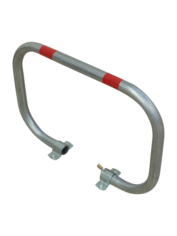 Αρθρωτή μπάρα στάθμευσης τύπου C με 2 πόδια HSC2L-8050-4218-GAL