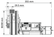 Φόρτωση εικόνας στο εργαλείο προβολής Συλλογής, διαστάσεις μηχανισμού γκαραζόπορτας PUJOL WINNER PRO V3 600/200 EF
