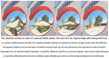 Φόρτωση εικόνας στο εργαλείο προβολής Συλλογής, Καθρέπτης δρόμου 100 cm απλός PARK-EC-100_Ειδική ελαστική πολυκαρβονική επιφάνεια
